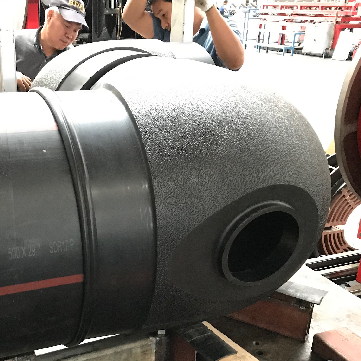 560 OD P Trap Manufacture 01 (Square)