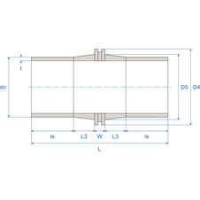 Mill Pro Puddle Flange LS Blk Ill