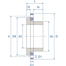 Mill Pro Std Flgassy Mld BW Blk Ill