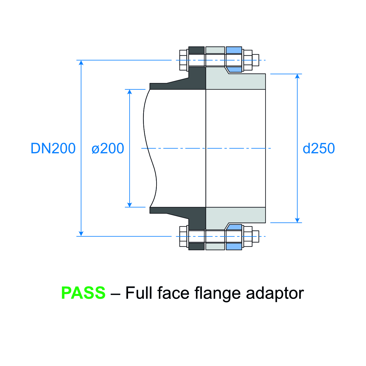 ATE 03339000551 Connection Flange 
