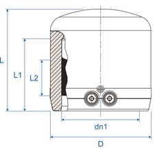 Friatec EF Endcap Blk Ill