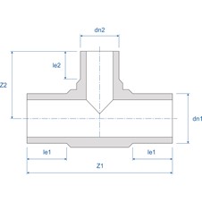 Mill Pro Tee Red Mld LS Blu Ill