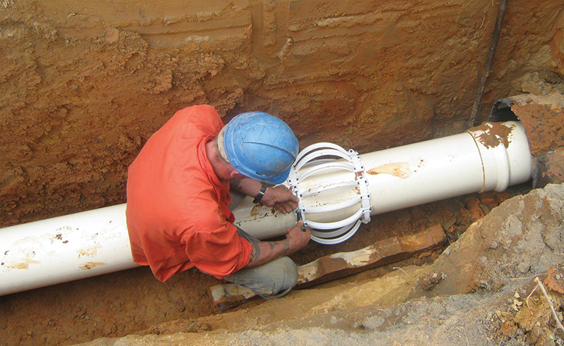 HD 100 Spacers PVC Pipe 3