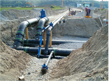 Large Bore PE EF On Site