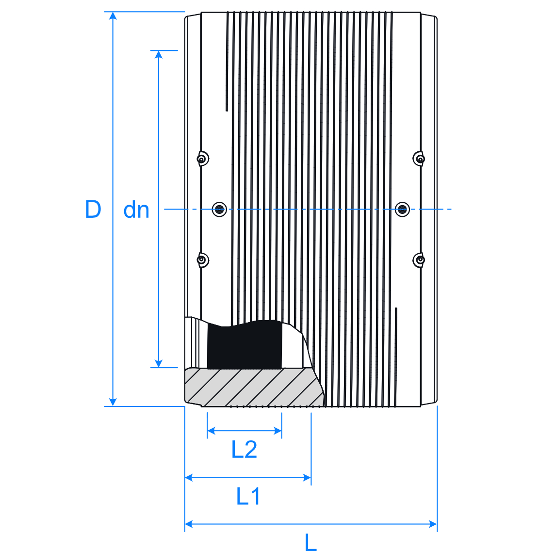Friatec Coupler UB SDR11 PN16 Blk Ill
