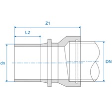P Trap RRJ Socket Trans Ecc Ill