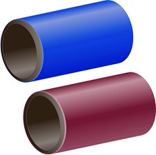 Mill Pro PE Pipe M10 Pipe Blu Pur