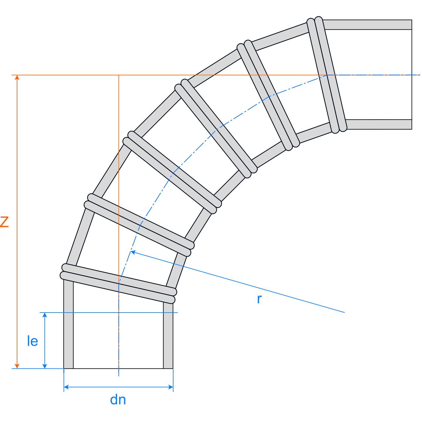Mill Pro Bend Fab 90 LS Blk Ill