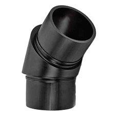 RR Elbow Fab 45 LS Blk