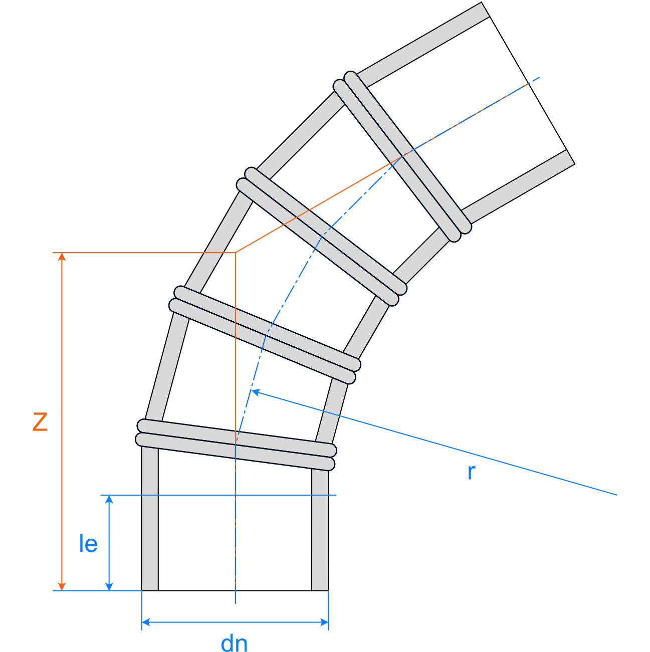 Mill Pro Bend Fab 60 LS Blk Ill