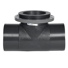 Moulded Air Tee Assembly LS SS Flanged Branch