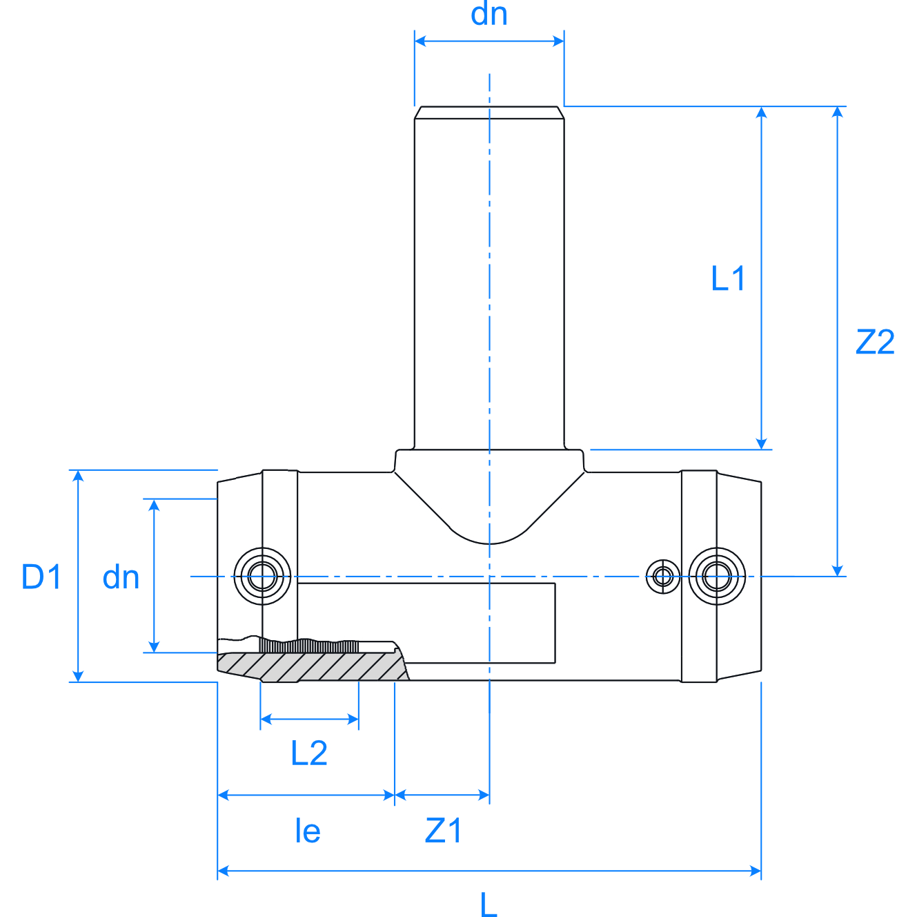 Friatec Tee TA EF Blu Ill