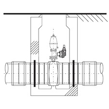 Air Valve On Reducing Air Valve Tee